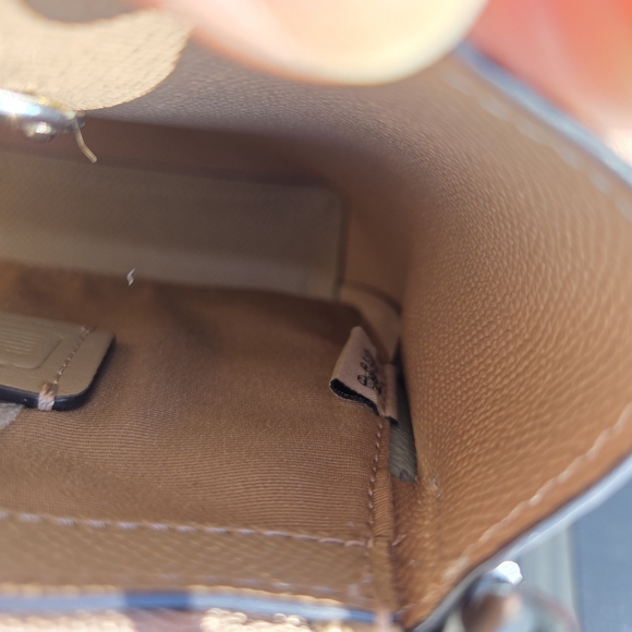 Coach Mini Town Bucket Purse Light Blue - Picture 9 of 14